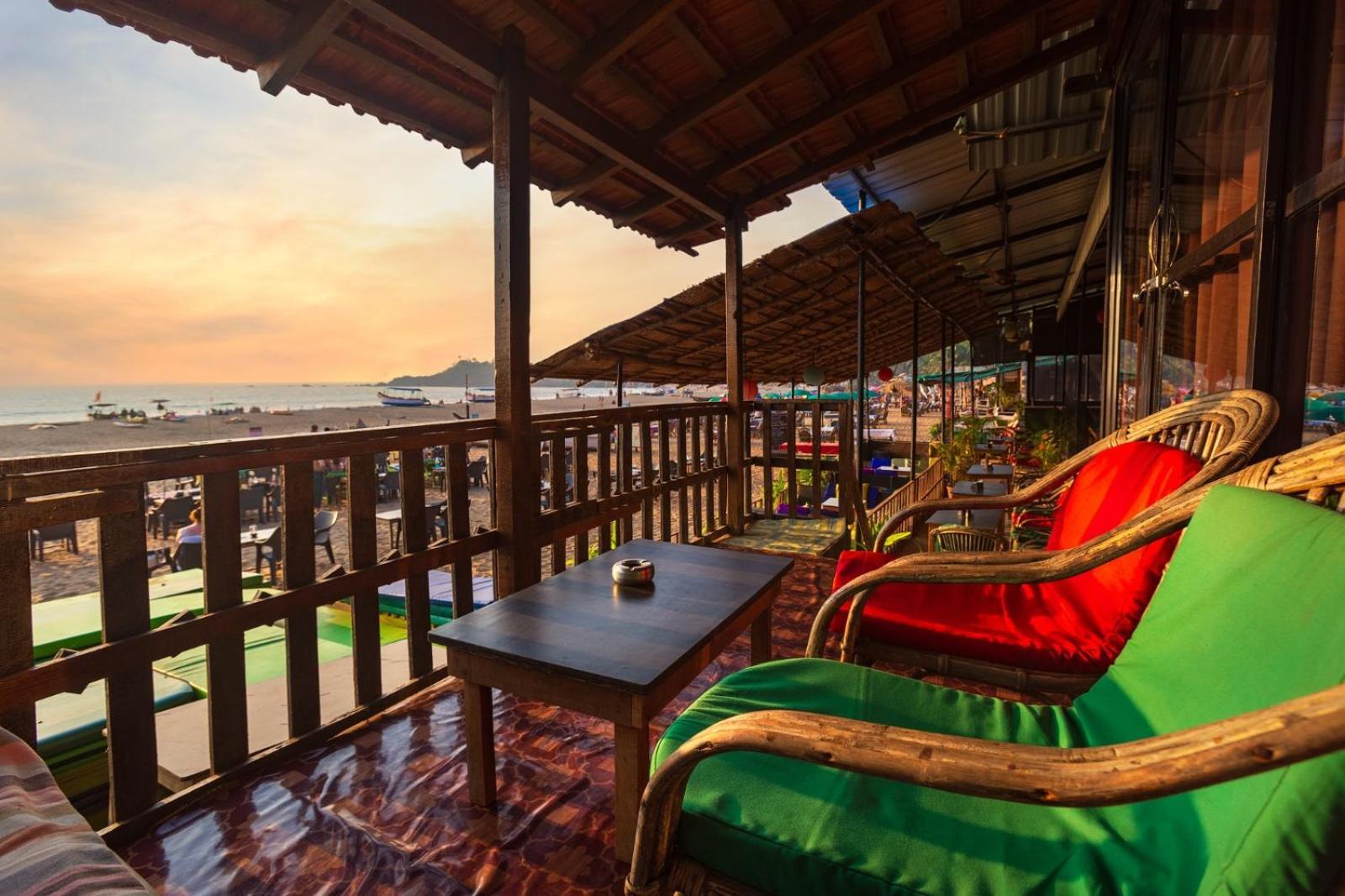 Om Shanti Beach Stay Patnem Patnem Beach Exterior foto